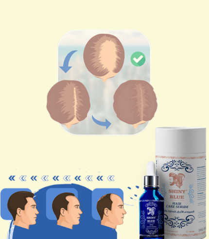 Hair care serum - Shiny Blue